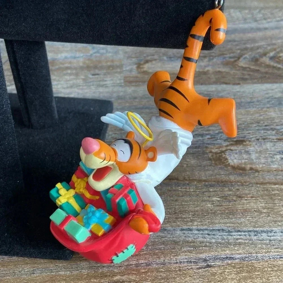 Disney Other - * Vintage*  Disney | Tigger with Santa Bag Ornament